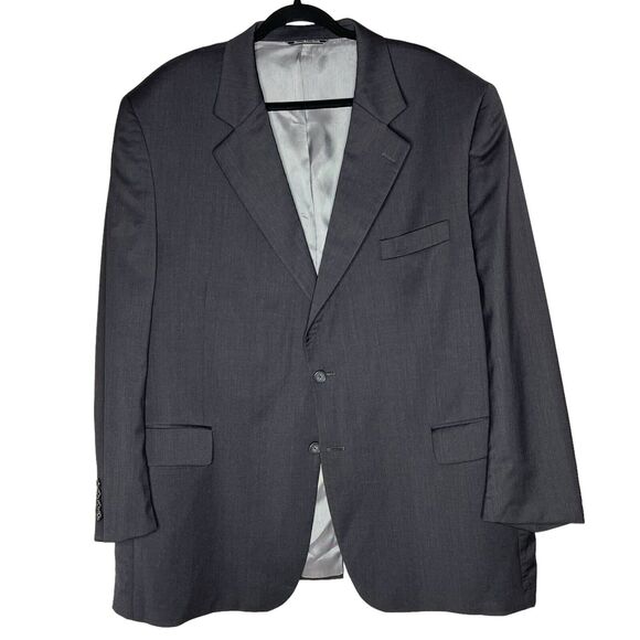 Jack Victor Mens 54R Loreto CT Estrato Super 110s Wool Sport Coat Blazer - Picture 1 of 8